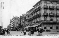 carte postale ancienne de Heyst Digue Centrale