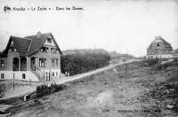 carte postale ancienne de Le Zoute Dans les Dunes. Villa Romanie