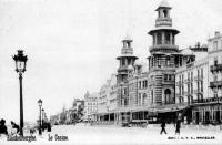 carte postale ancienne de Blankenberge Le Casino