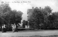 carte postale ancienne de Knokke Le petit bois de l'avenue Anna