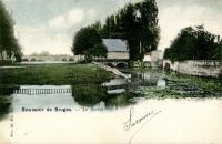 carte postale ancienne de Bruges Le Diever