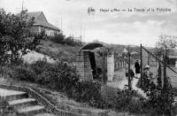 carte postale ancienne de Heyst Le Tennis et la Potinière