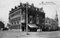 carte postale ancienne de Nieuport Hôtel Cosmopolite et Au Printemps