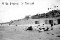 carte postale ancienne de Nieuport Un souvenir de Nieuport