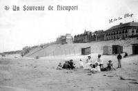 carte postale ancienne de Nieuport Un souvenir de Nieuport