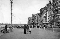 carte postale ancienne de Heyst Digue de mer