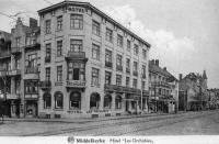 carte postale ancienne de Middelkerke Hôtel Les Orchidées