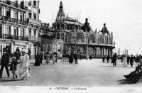 carte postale ancienne de Ostende Le Kursal