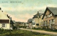 carte postale ancienne de La Panne Sentier des dunes - Villa Florence