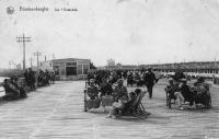 carte postale ancienne de Blankenberge Sur l'estacade