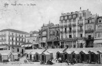 carte postale ancienne de Heyst La Digue