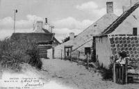 carte postale ancienne de Le Zoute Chaumières au Zoete