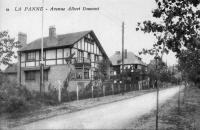 carte postale ancienne de La Panne Avenue Albert Dumont