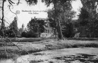 carte postale ancienne de Dadizele Vue depuis le parc - Villa DeBast