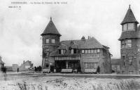 carte postale ancienne de Duinbergen La station du chemin de fer vivinal