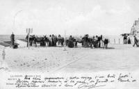 carte postale ancienne de La Panne Baudets à louer