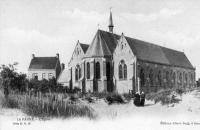 postkaart van De Panne L'église