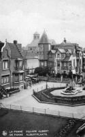 postkaart van De Panne Square Albert