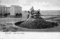 postkaart van Knokke Jeux sur la plage