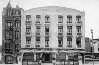 carte postale ancienne de Knokke Hotel Allegro Avenue Van Bunnen