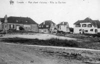 carte postale ancienne de Coxyde Rue chant d'oiseau - Villa la Bardane