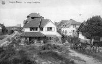 carte postale ancienne de Coxyde Le village Sénégalais