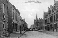 carte postale ancienne de Nieuport Rue Longue