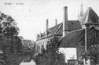 carte postale ancienne de Bruges La Reye