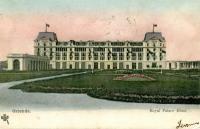 carte postale ancienne de Ostende Royal Palace Hôtel