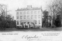 carte postale ancienne de Loppem Château des étangs Lophem
