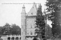 carte postale ancienne de Sijsele Le Château de Ten Torre par Sysseele à Mr de Meester de Ravestein