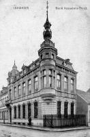 carte postale ancienne de Izegem Banque Roeselare - Thielt