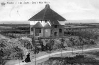 carte postale ancienne de Le Zoute Villa Mon Nid