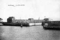 carte postale ancienne de Zeebruges La cité ouvrière