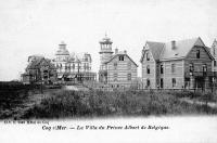 carte postale ancienne de Le Coq La Villa du Prince Albert de Belgique