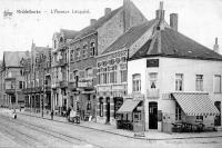 carte postale ancienne de Middelkerke L'avenue Léopold