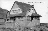 carte postale ancienne de Coxyde Gerard's Cottage