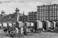carte postale ancienne de Blankenberge Casino et Grand Hôtel