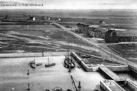 carte postale ancienne de Zeebruges Vue générale