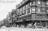 carte postale ancienne de Westende Avenue des Mouettes et Avenue des Chardons