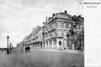 carte postale ancienne de Blankenberge Digue de Mer