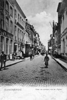 carte postale ancienne de Blankenberge Hôtel de Londres - rue de l'Eglise