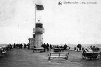 postkaart van Blankenberge Le Phare de l'Estacade