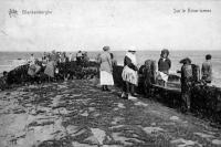 carte postale ancienne de Blankenberge Sur le Brise-lames