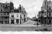 carte postale ancienne de Wenduyne Entrée du Village