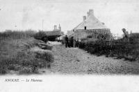 carte postale ancienne de Knokke Le Hameau