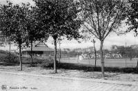 carte postale ancienne de Knokke Tennis