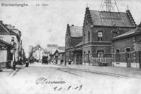 carte postale ancienne de Blankenberge La Gare