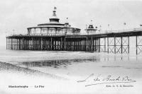 carte postale ancienne de Blankenberge Le Pier