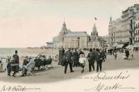 postkaart van Oostende Le Kursaal, côté de l'ouest